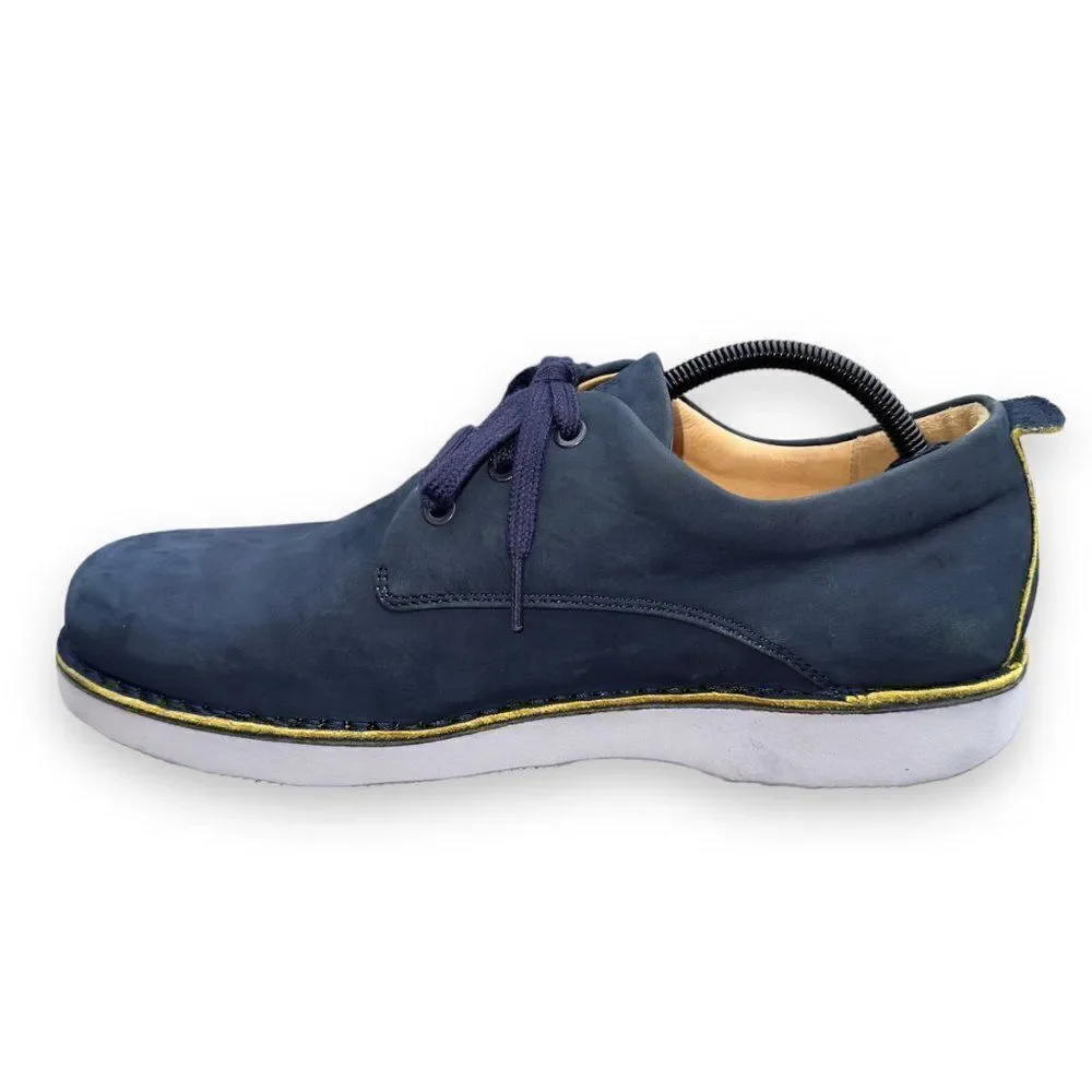 Samuel Hubbard Free Un-Sneaker Navy Nubuck M1100 016 Men's 11.5M‎